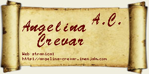 Angelina Crevar vizit kartica